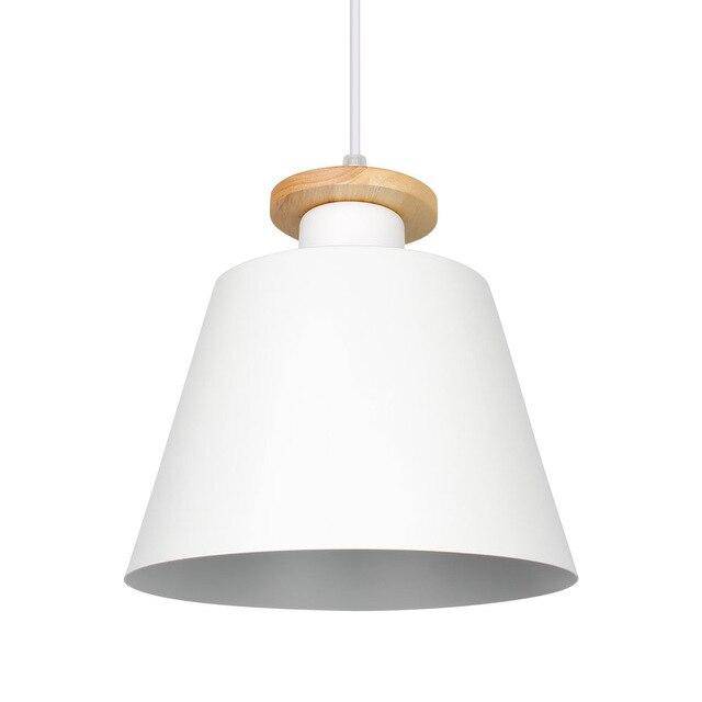 Colorful Conical LED Pendant Light for Restaurants White Norenza
