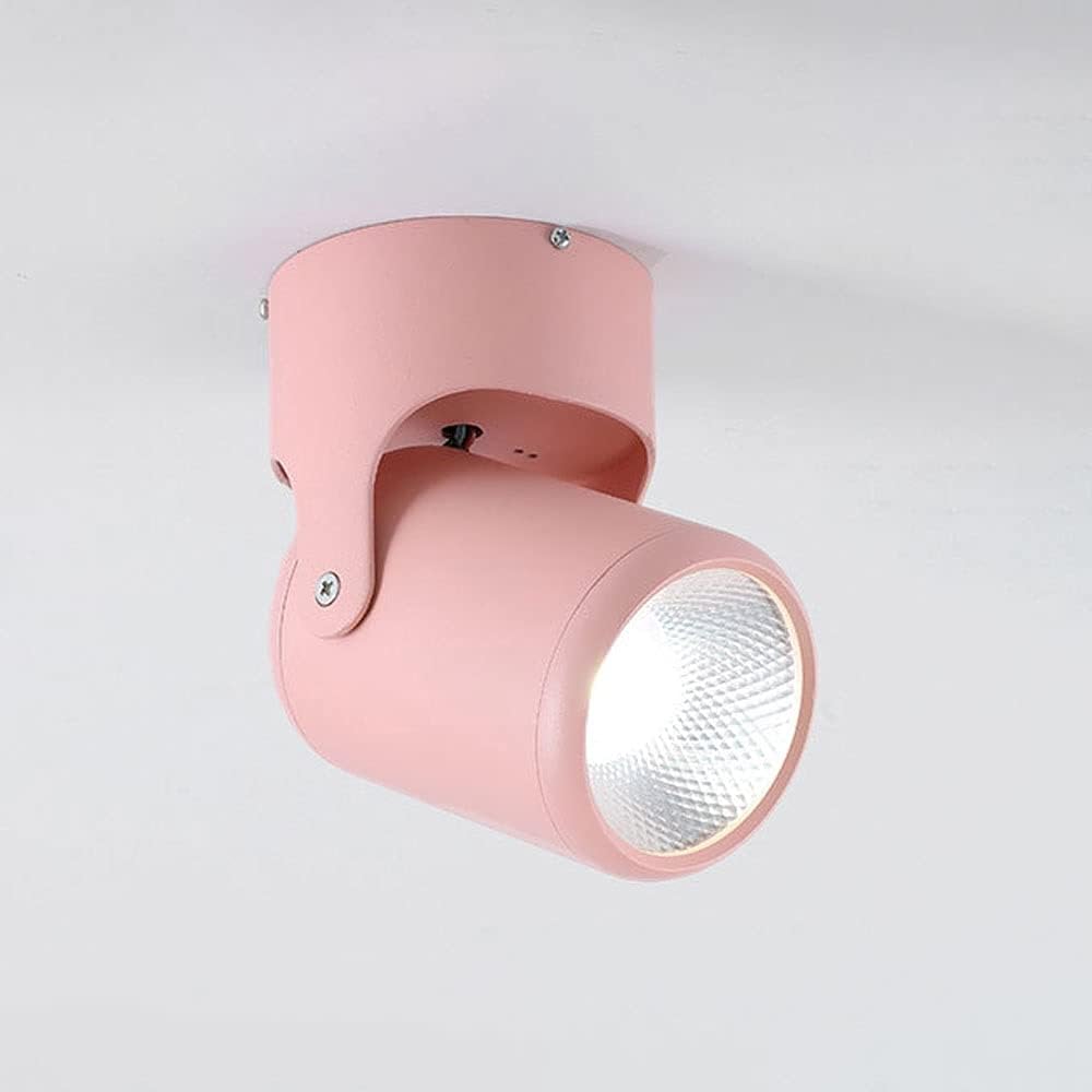 Colorful LED Ceiling Spotlight Pink Norenza
