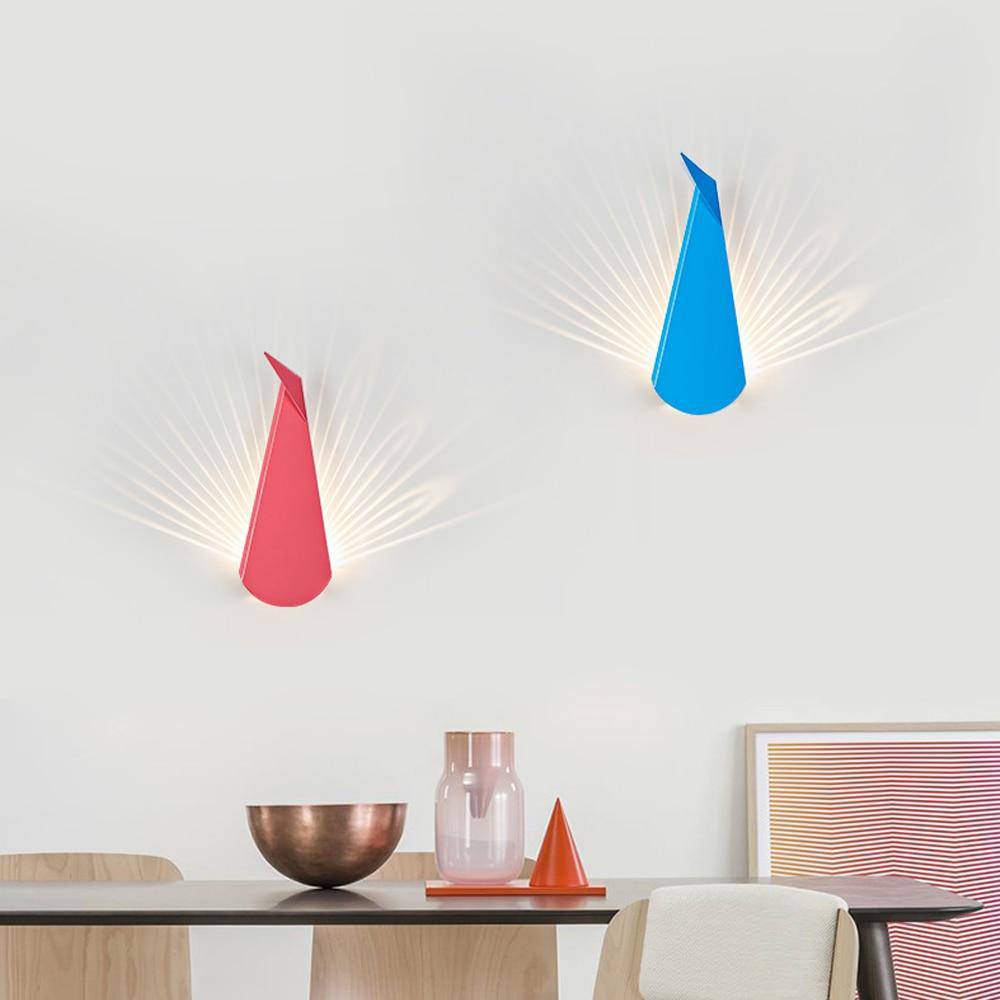 Colorful LED Wall Design Applique Norenza