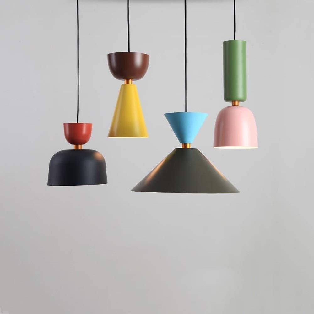 Colorful Nordic Topaz Shade LED Suspension Design Norenza