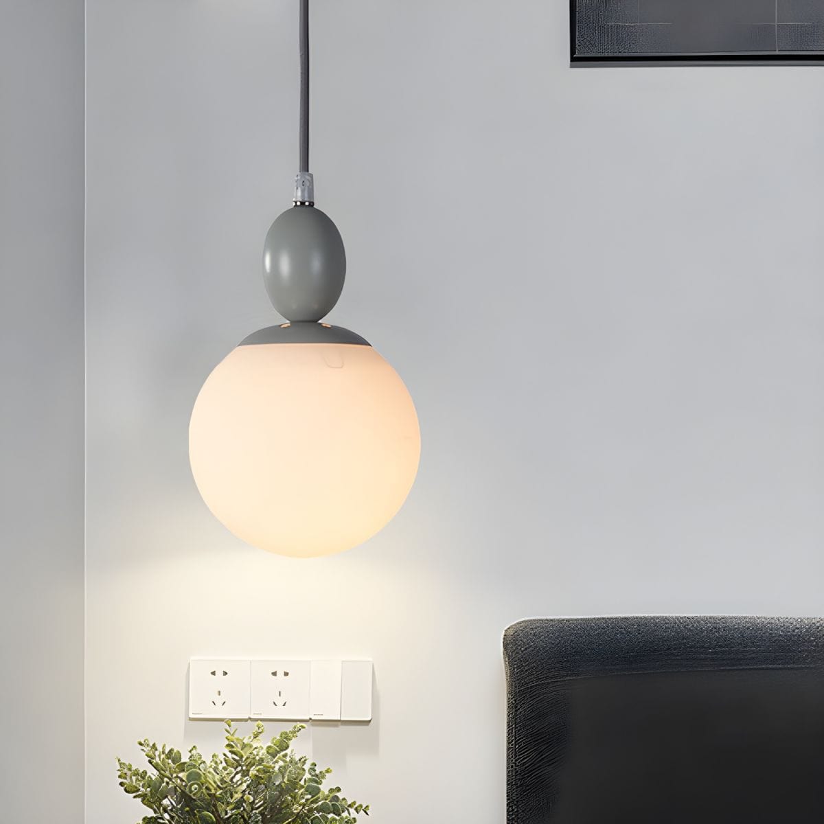 Colorful Suspension with Macaroon Gray Norenza