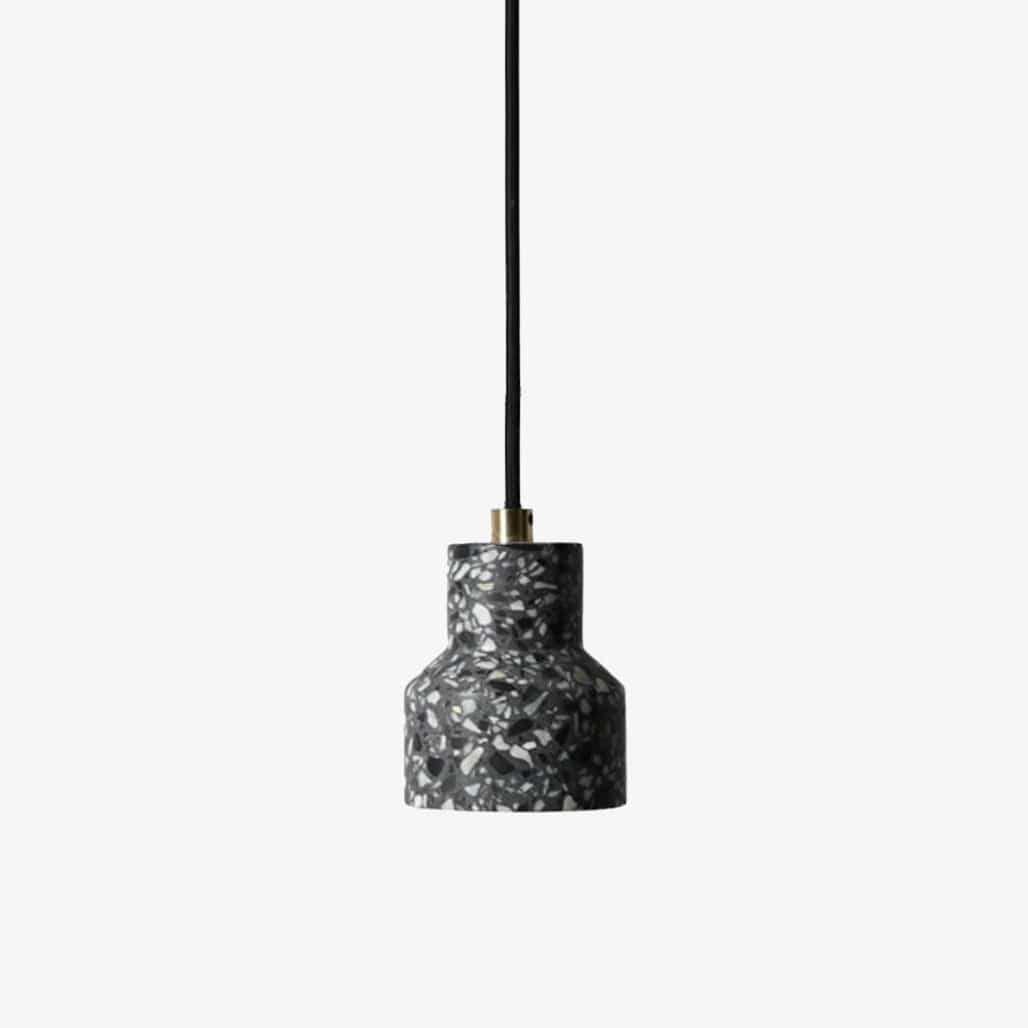 Colorful Terrazzo Stone Style Pendant Light Norenza