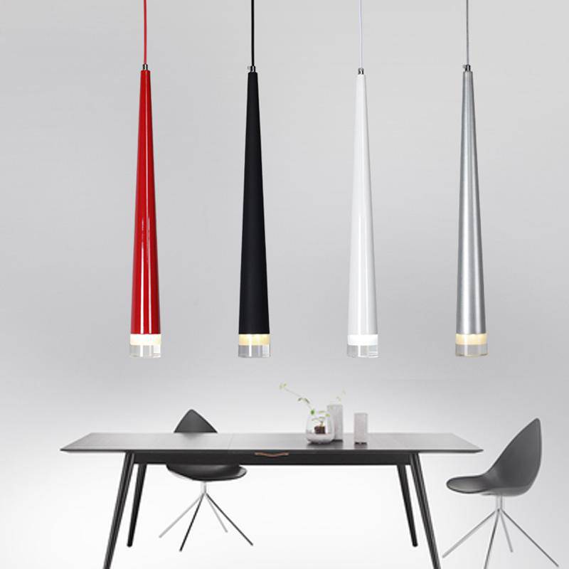 Cone-Shaped LED Pendant Light (Multiple Colors) Norenza