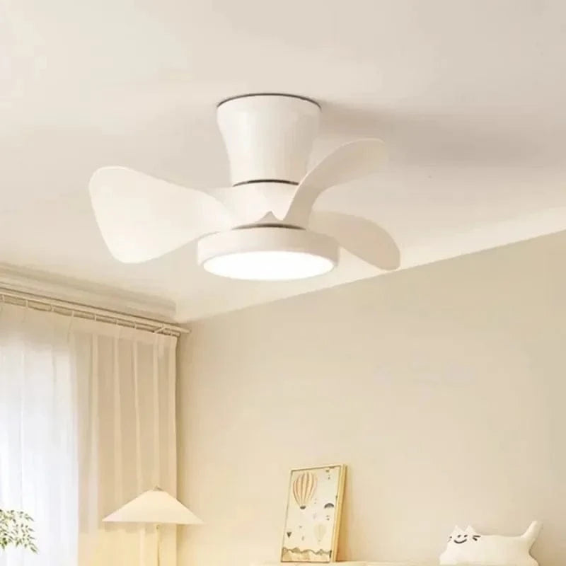 Contemporary Quiet Ceiling Fan with LED Light & Remote Control Norenza
