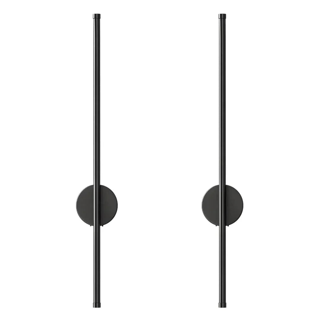 Cordless Modern Wall Lights (SET OF 2) Black Norenza