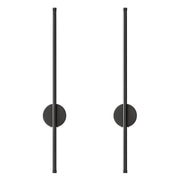 Cordless Modern Wall Lights (SET OF 2) Black Norenza