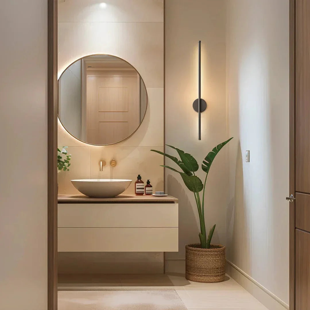 Cordless Modern Wall Lights (SET OF 2) Black Norenza