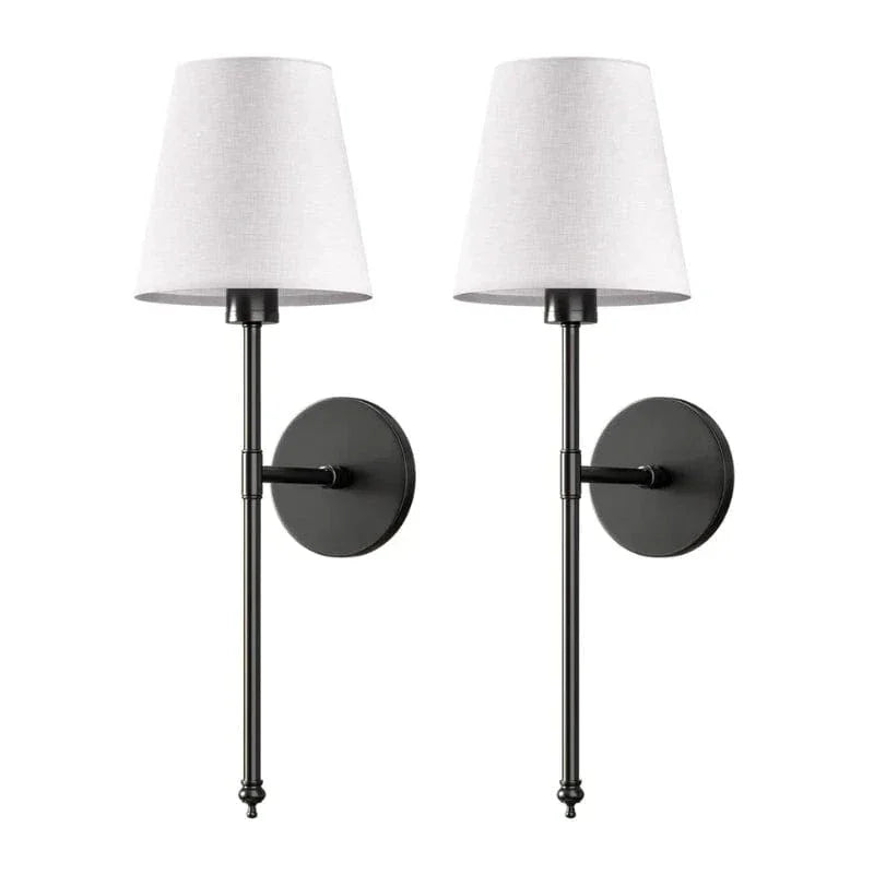 Cordless Wall Sconce (SET OF 2) Black Norenza
