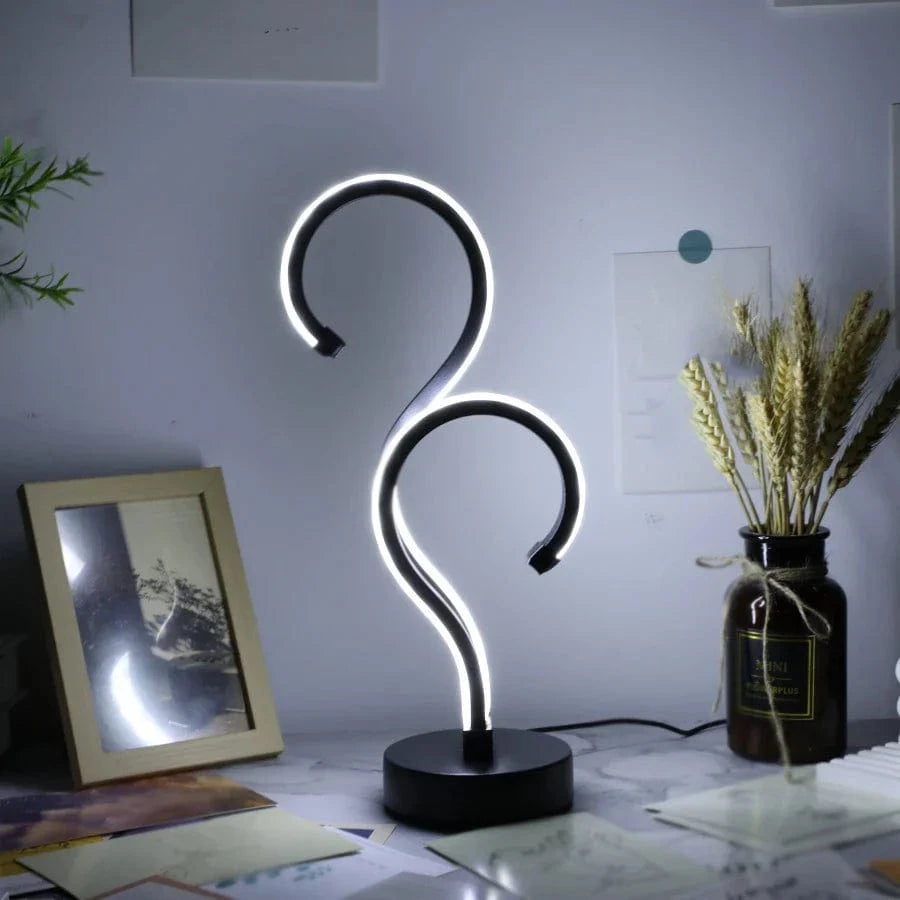 Creative Desk Lamp with Adjustable Brightness and 3 Color Modes for Eye Protection Norenza