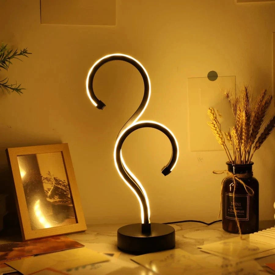 Creative Desk Lamp with Adjustable Brightness and 3 Color Modes for Eye Protection Norenza