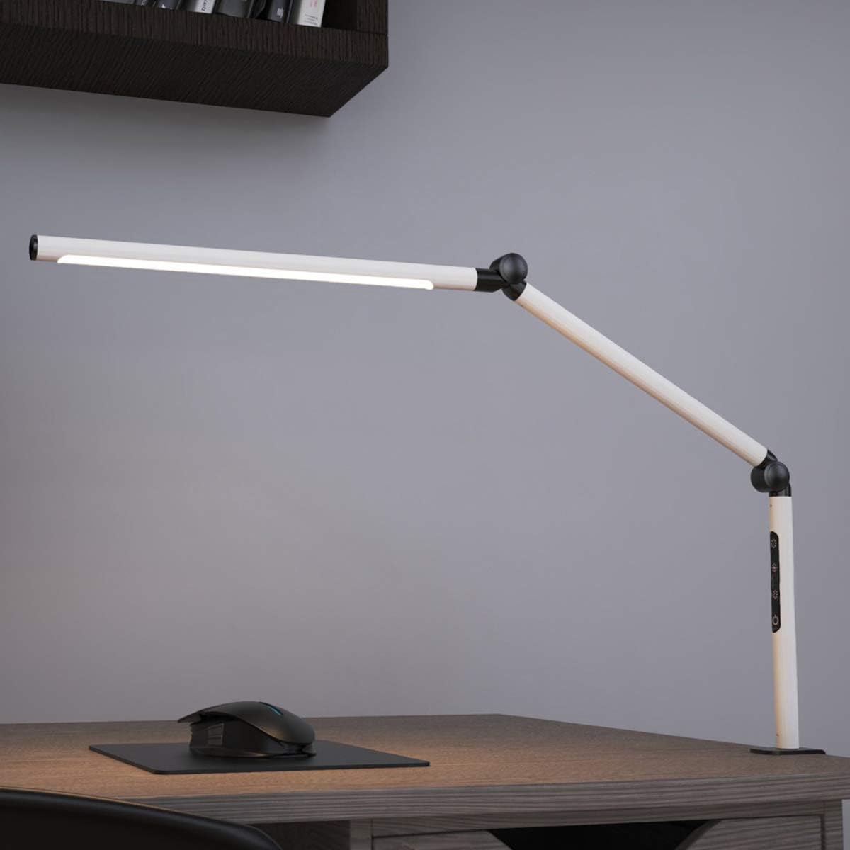 Creative LED Desk Lamp with Adjustable Arm and Dimming Feature Norenza