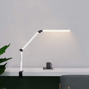 Creative LED Desk Lamp with Adjustable Arm and Dimming Feature Silver Norenza
