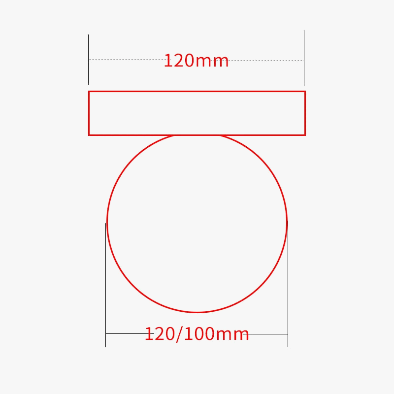 Creative LED Macaron Wall Light 10/12cm Norenza