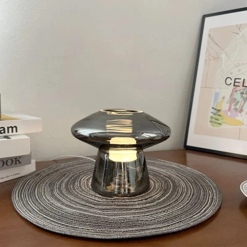 Creative LED UFO Nightstand Lamp with Adjustable Brightness