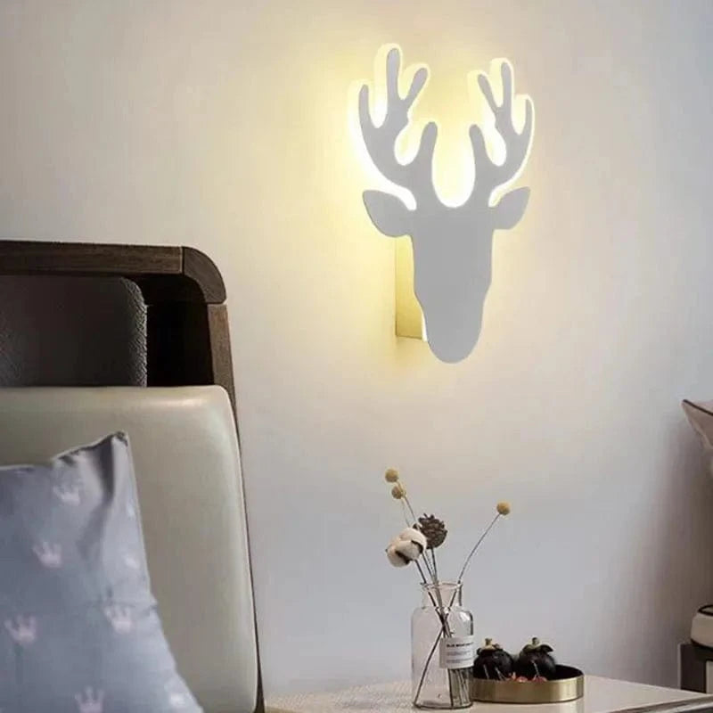 Creative LED Wall Sconce in Deer Shape Norenza