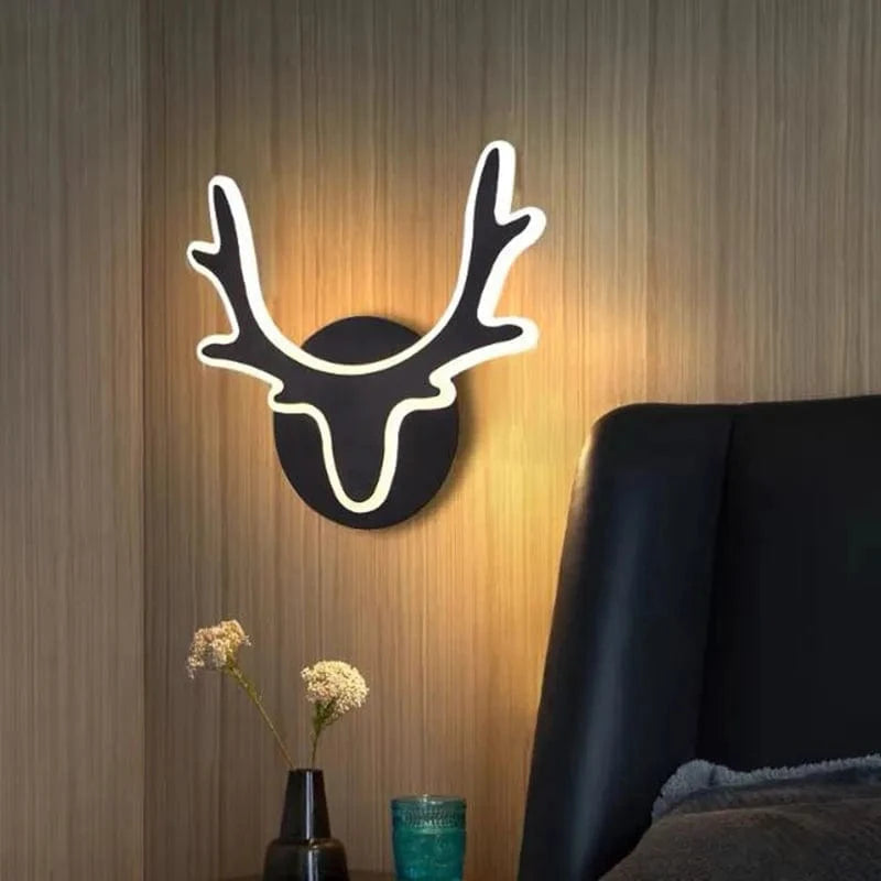 Creative LED Wall Sconce in Deer Shape Norenza