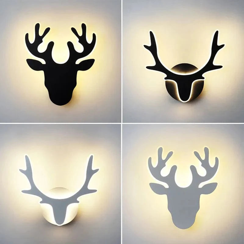 Creative LED Wall Sconce in Deer Shape Norenza