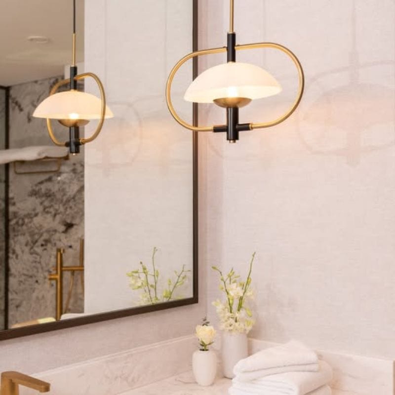 Creative Medieval Minimalist Glass Bedside Lamp Norenza