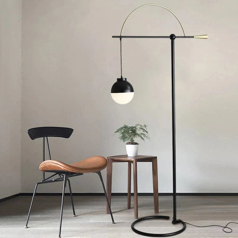 Creative Minimalist Fishing Floor Lamp for Indoor Use Norenza