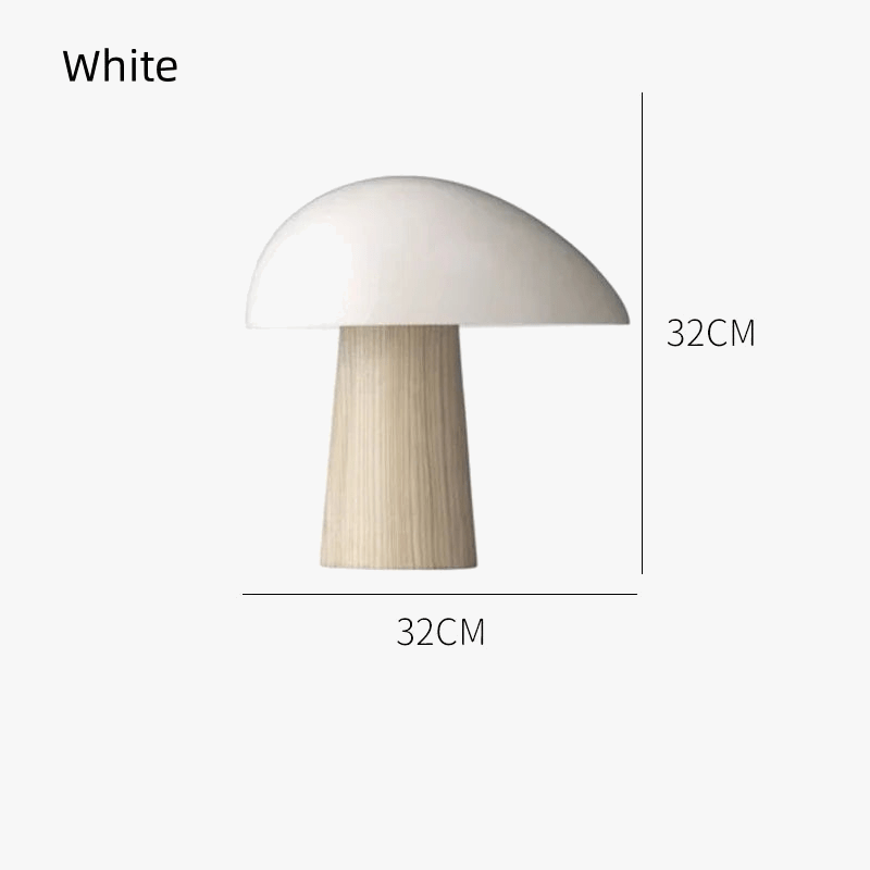 Creative Modern Mushroom LED Nightstand Lamp Norenza