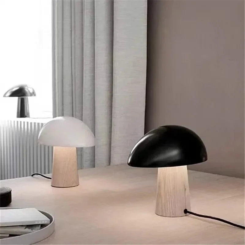 Creative Modern Mushroom LED Nightstand Lamp Norenza