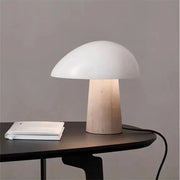 Creative Modern Mushroom LED Nightstand Lamp White Norenza