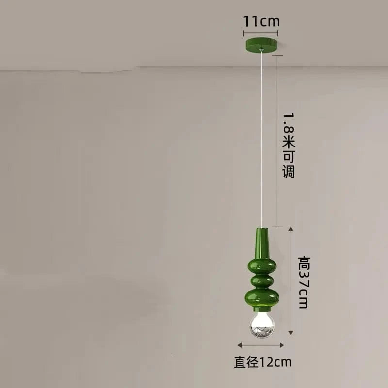 Creative Nordic Design Table Lamp for Modern Interiors Green Norenza