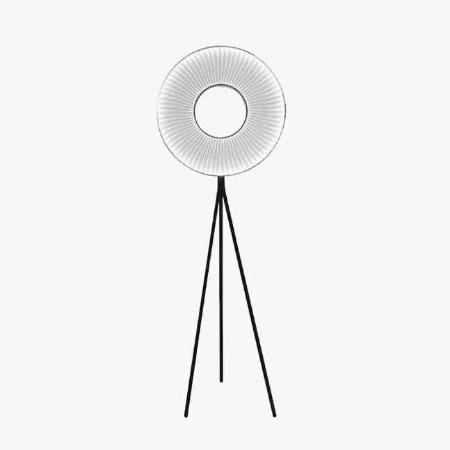 Creative Nordic Floor Lamp with Pleated Fabric Norenza