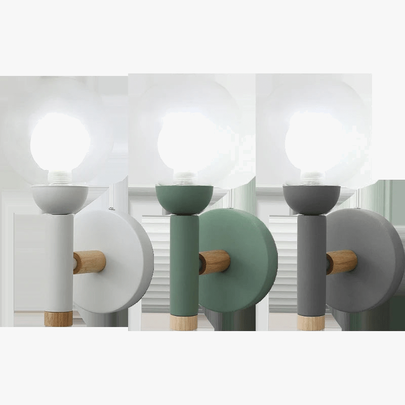 Creative Nordic Glass Bedside Lamp for Living Room & Hotel Norenza