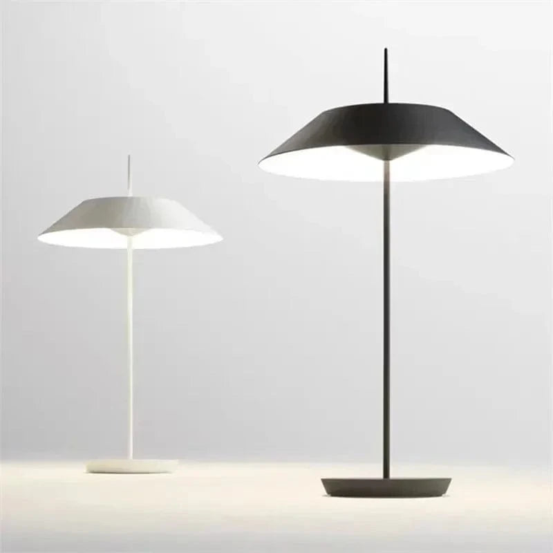 Creative Nordic Luxury Metal Table Lamp Black Norenza