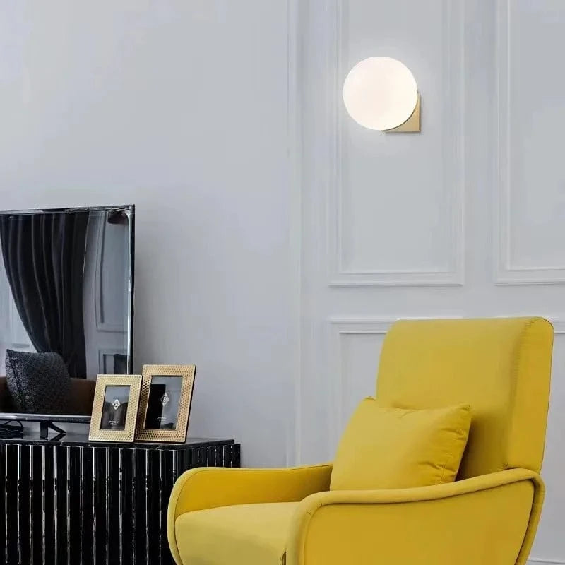 Creative Personality Art Sphere Wall Sconce Norenza