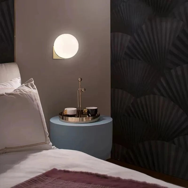 Creative Personality Art Sphere Wall Sconce Norenza