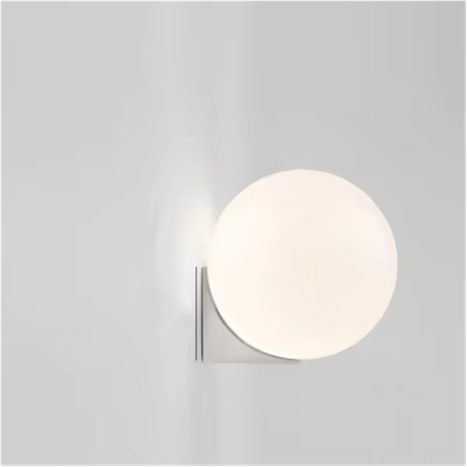 Creative Personality Art Sphere Wall Sconce Silver Norenza