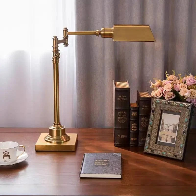 Creative Retro Industrial Bronze Desk Lamp for Work Norenza