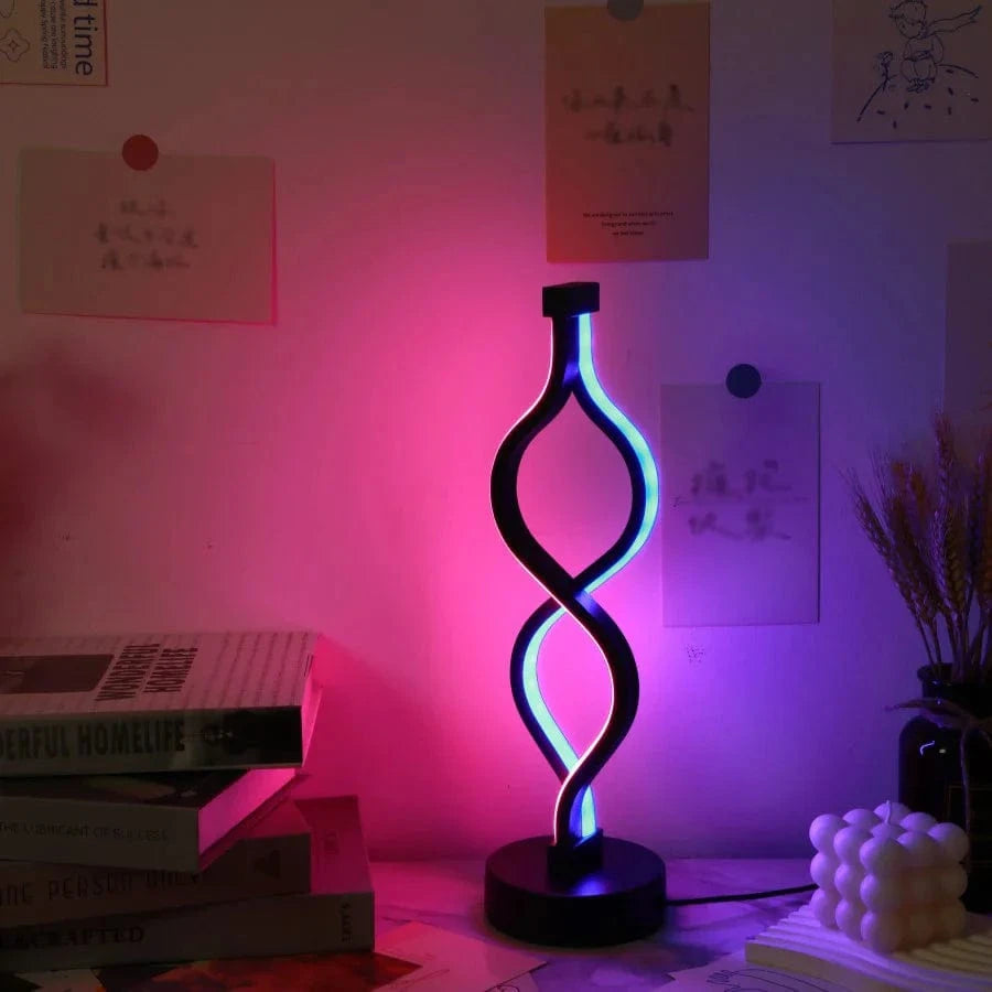 Creative USB Twist Desk Lamp for Home Decoration Norenza