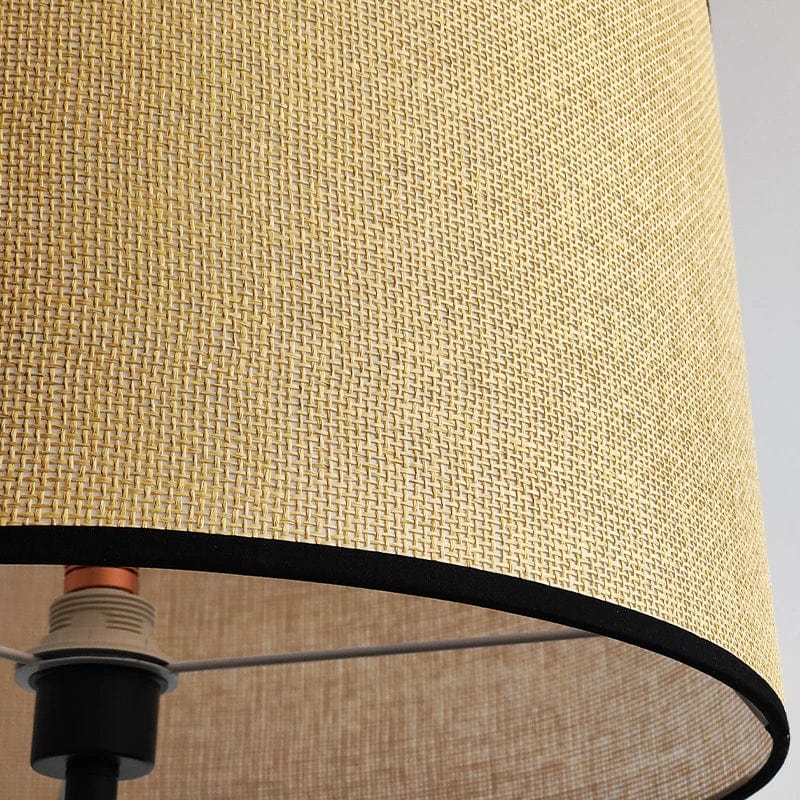 Creative Woven Rattan Floor Lamp for Rustic Interior Norenza
