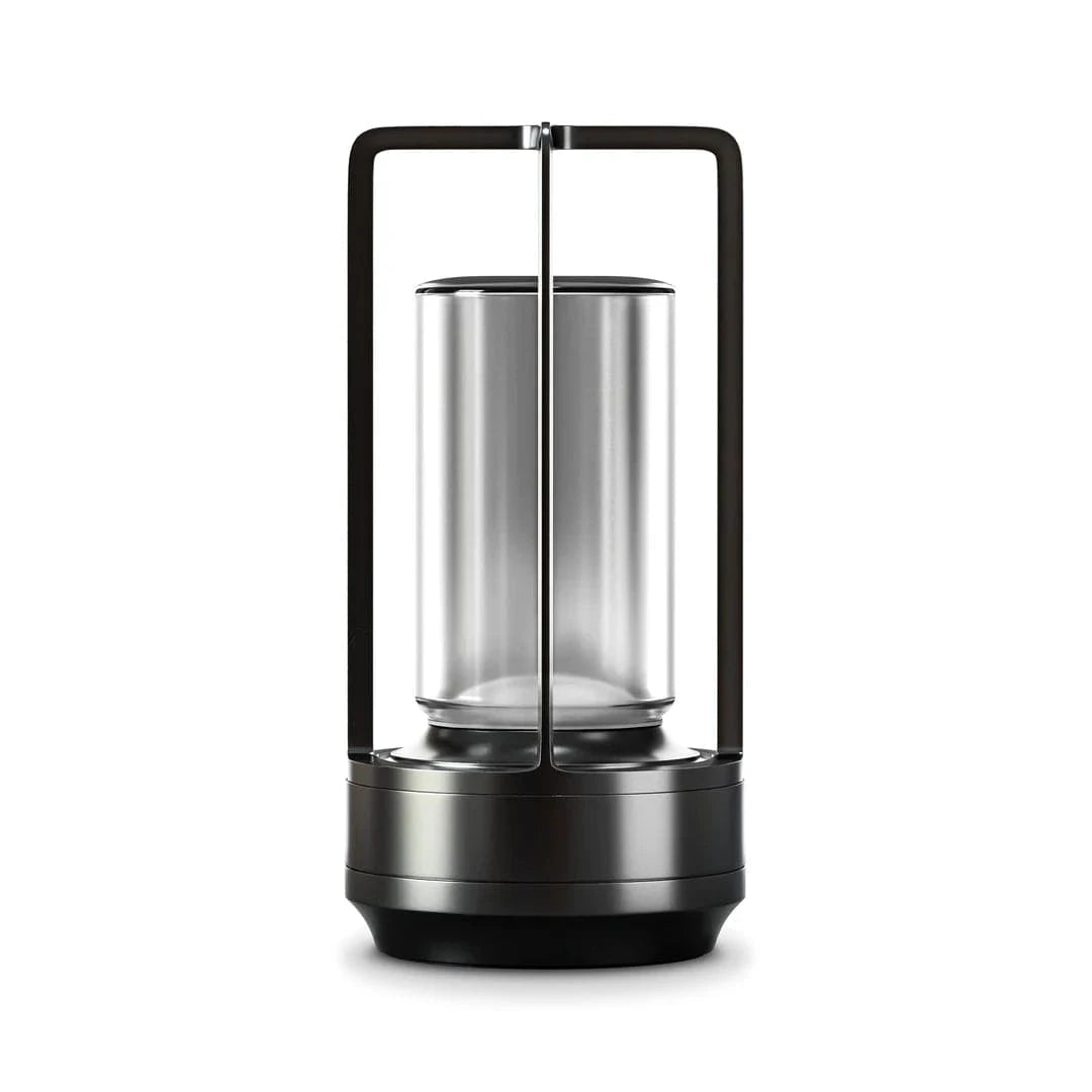 Crystal Lantern Lamp Black Norenza