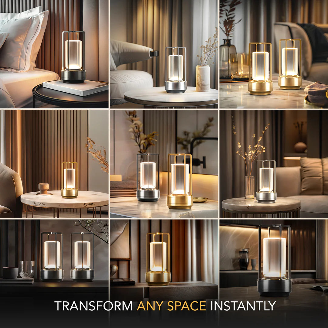 Crystal Lantern Lamp