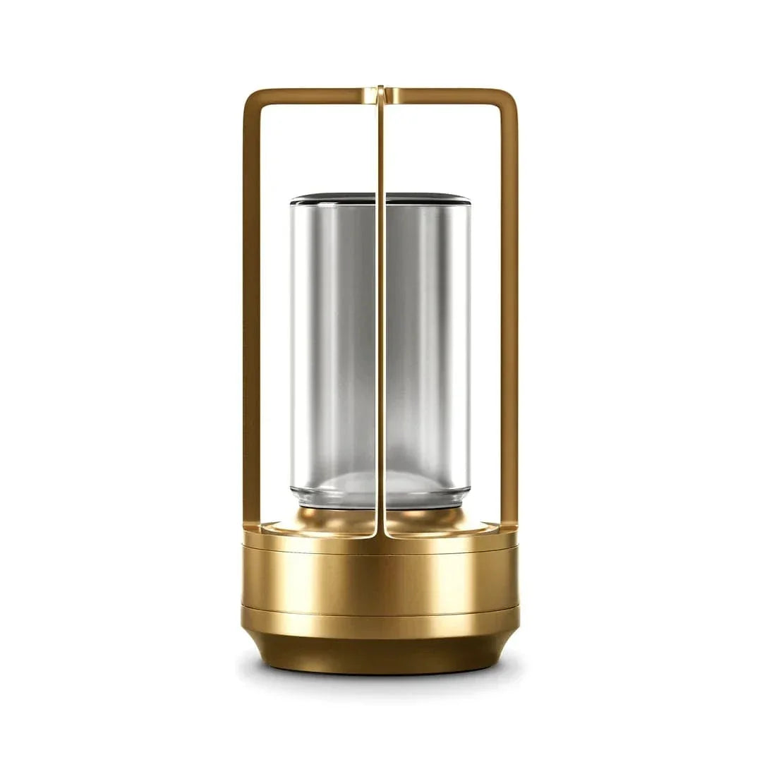 Crystal Lantern Lamp Gold Norenza