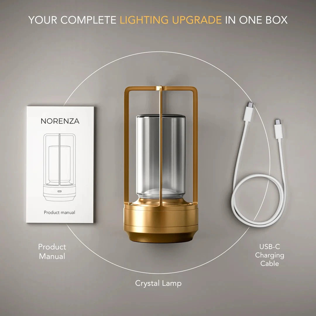 Crystal Lantern Lamp