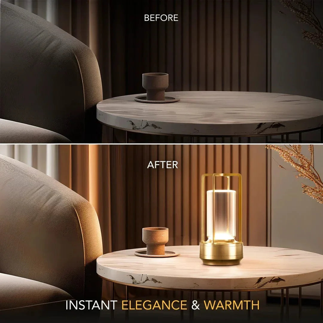 Crystal Lantern Lamp Norenza