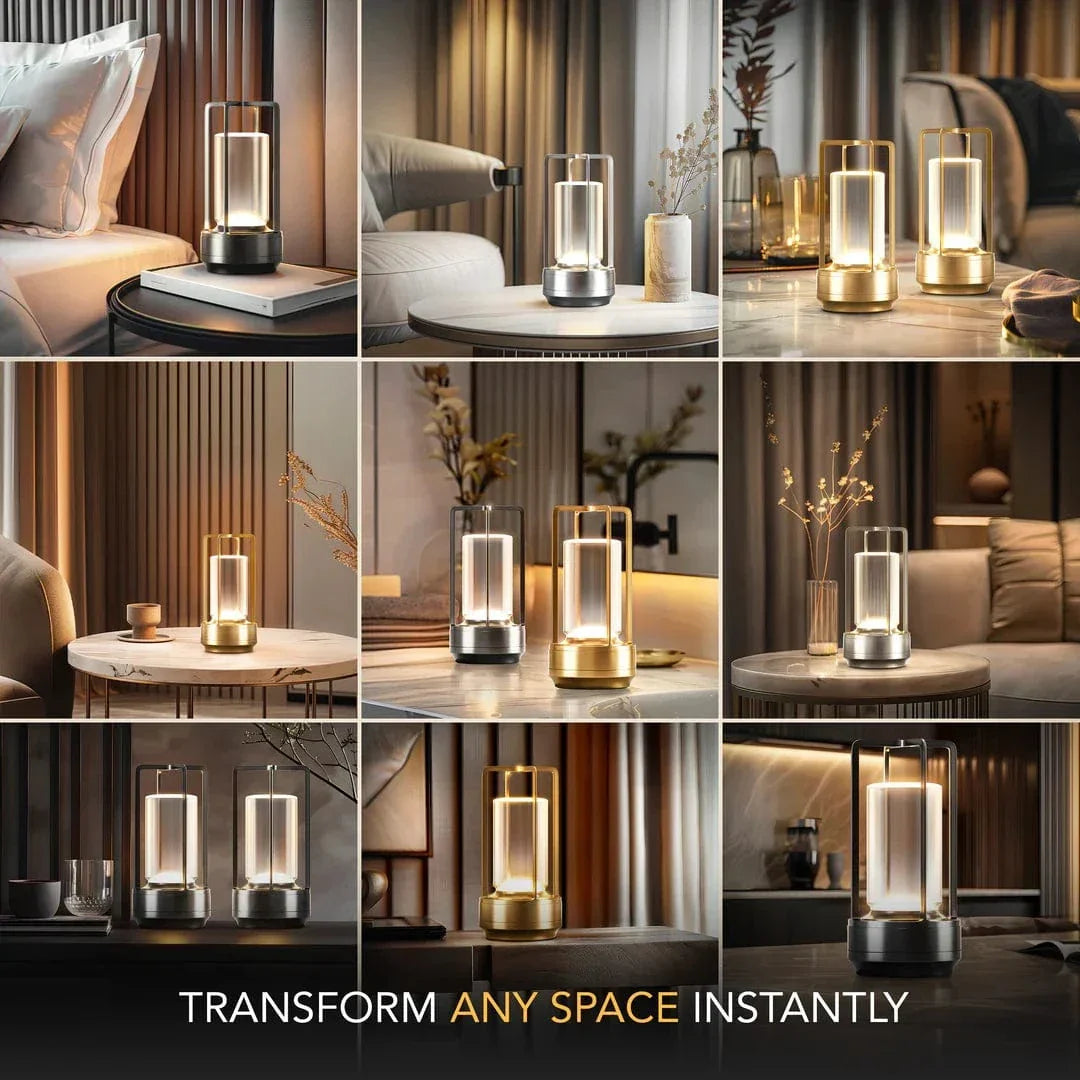 Crystal Lantern Lamp Norenza