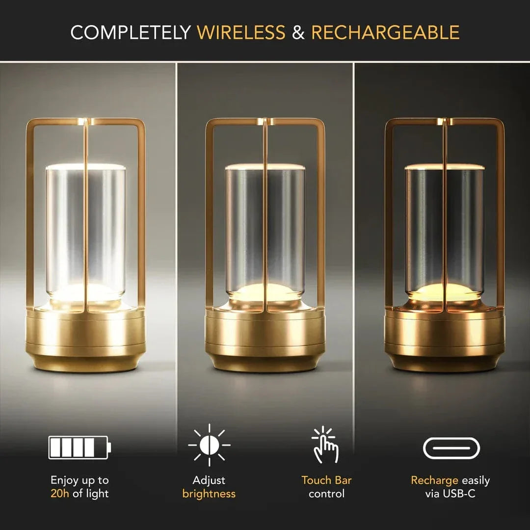 Crystal Lantern Lamp Norenza