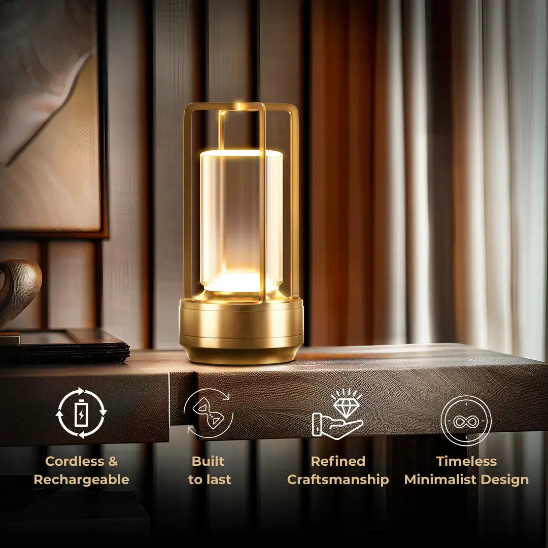 Crystal Lantern Lamp Norenza