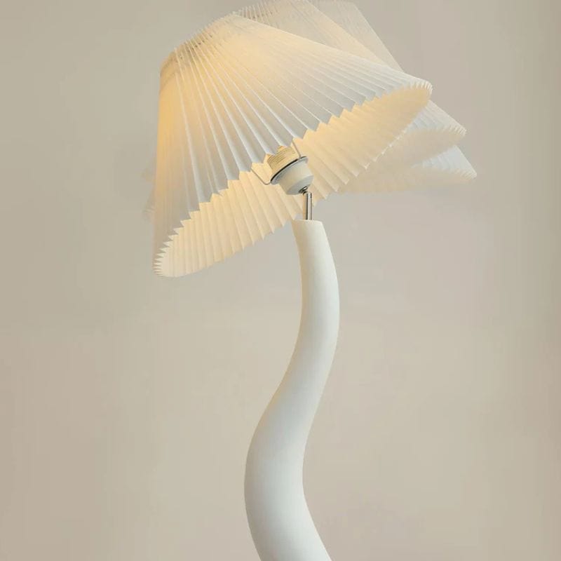 Curved Nordic Floor Lamp - Premium Mushroom Design Norenza