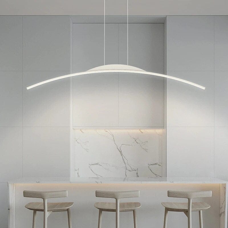 Curved Nordic Pendant Light for Kitchen Bar Norenza