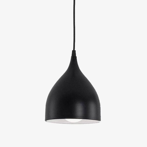 Curved Suspension Design Bar Black Norenza