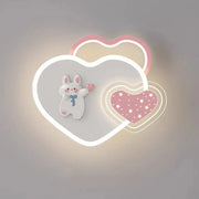 Cute Nightstand Lamp for Princess Room with Pink Bow Norenza