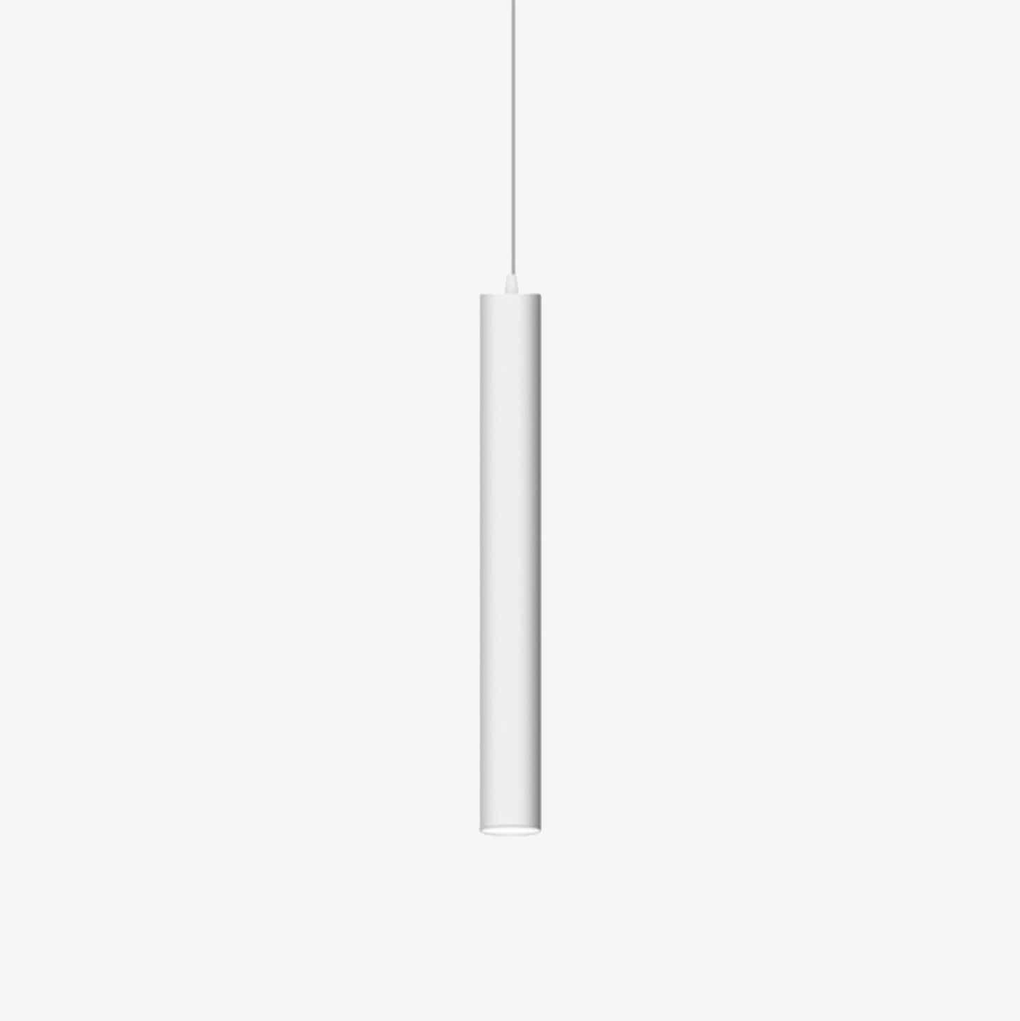 Cylinder Tube LED Pendant Light White Norenza