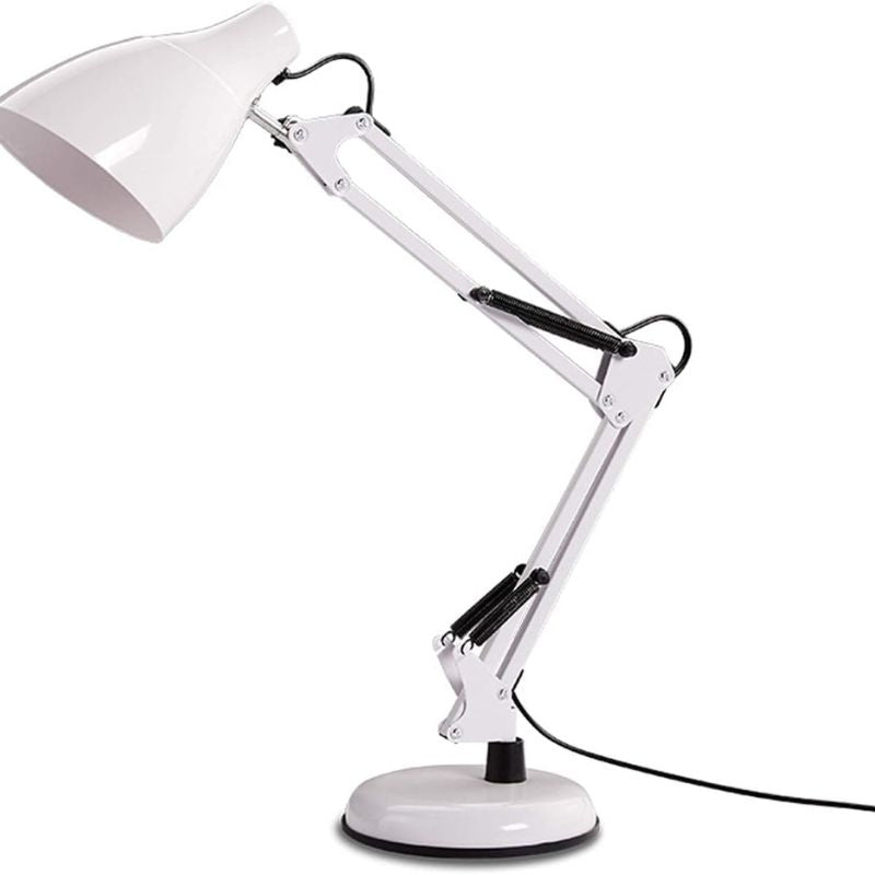 Lampe de bureau avec bras articulé ajustable en métal Reading